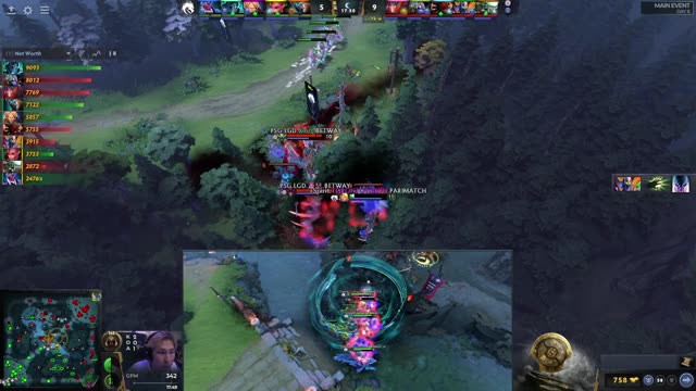 TSpirit and PSG.LGD trade 1 for 1!