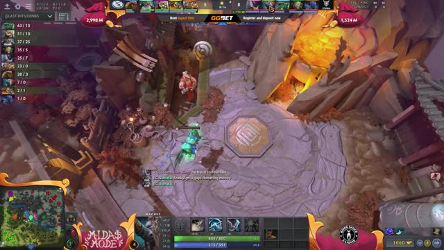 Sneyking kills EG.Arteezy!