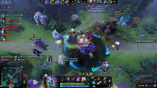 dream` gets a double kill!