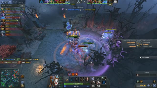 Fnatic.EternaLEnVy gets a triple kill!