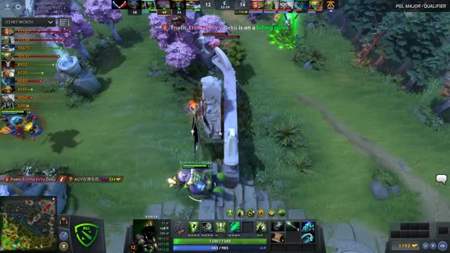 Fnatic.EternaLEnVy's double kill leads to a team wipe!