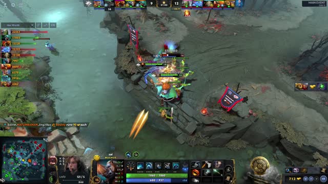 Secret.Nisha kills PSG.LGD.y`!