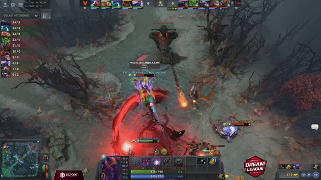 VP.Ramzes666 takes First Blood on PSG.LGD.xNova!