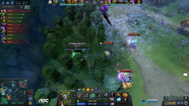 Fnatic.EternaLEnVy kills XctN.Raging Potato!