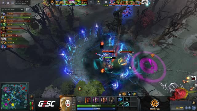 Secret.MidOne kills Fnatic.PieLieDie!