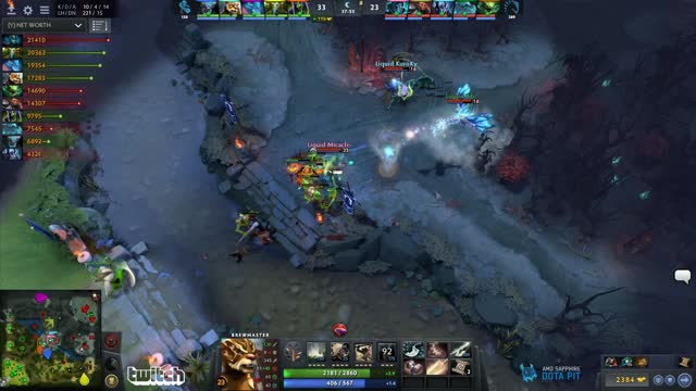 Liquid.Miracle- kills Newbee.Sccc!