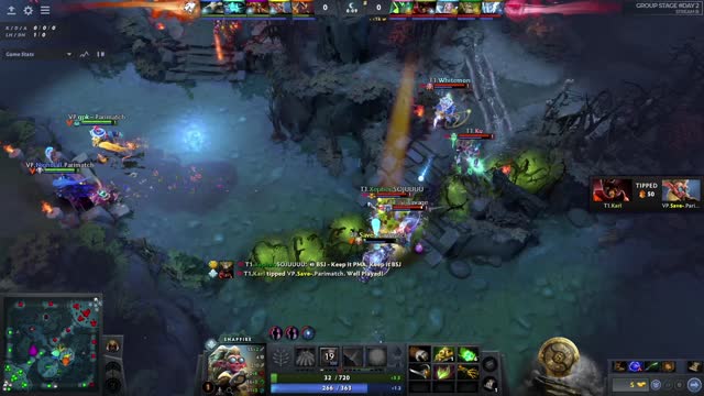 T1.Kuku takes First Blood on VP.Save!