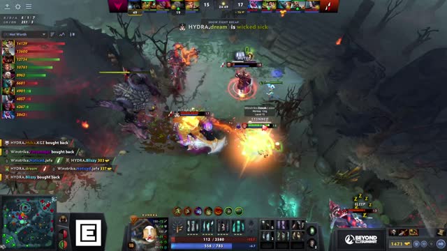 dream` gets a double kill!