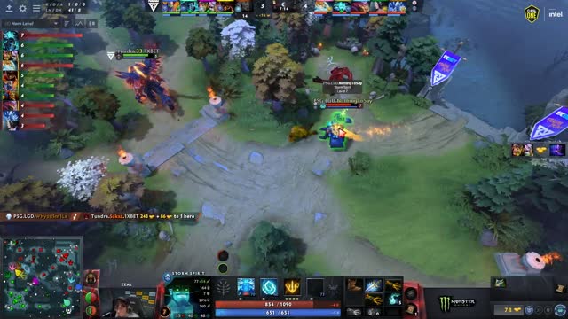 PSG.LGD gets 2 kills!