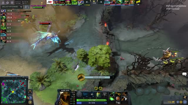 muriel takes First Blood on Na`Vi.GeneRaL!