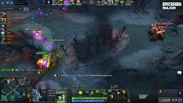 OG.7mad kills PSG.LGD.fy!