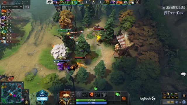 Mitch takes First Blood on Secret.Puppey!
