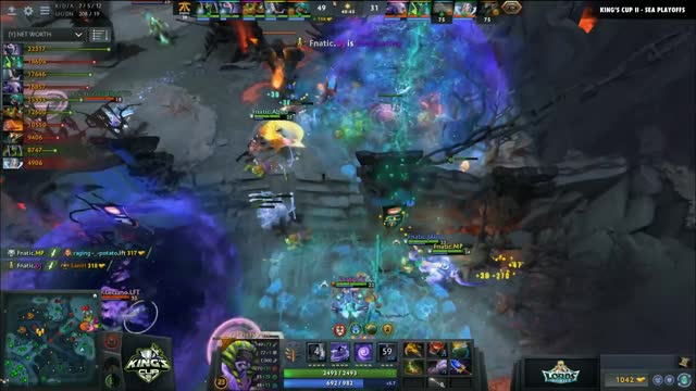 Fnatic gets 3 kills!