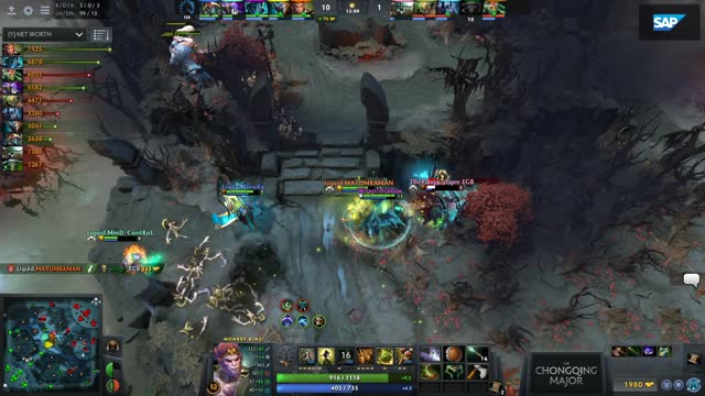 Liquid.MATUMBAMAN gets a triple kill!