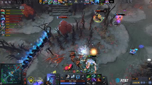 Fnatic.iceiceice gets two kills!