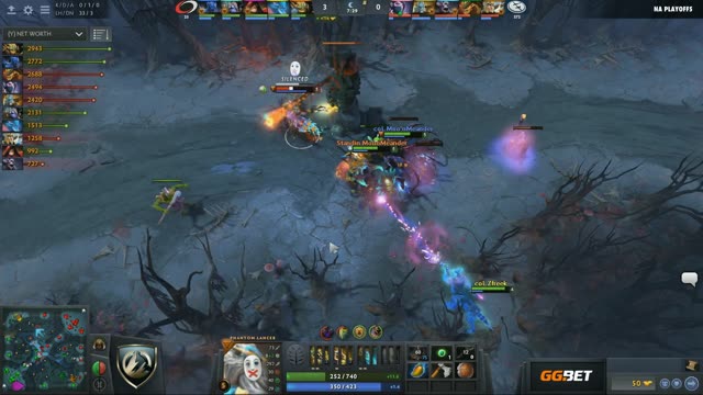 coL.Zfreek kills EG.Arteezy!