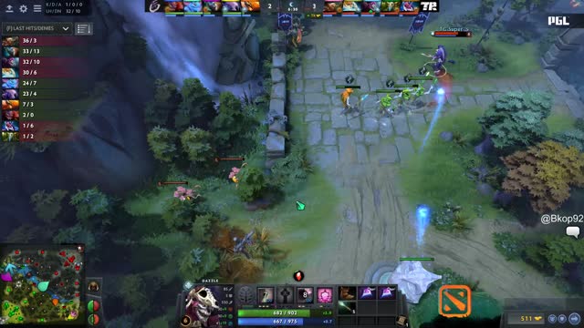 LGD.Victoria kills Newbee.kaka!