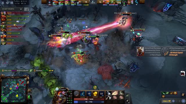 PSG.LGD.Chalice gets a double kill!