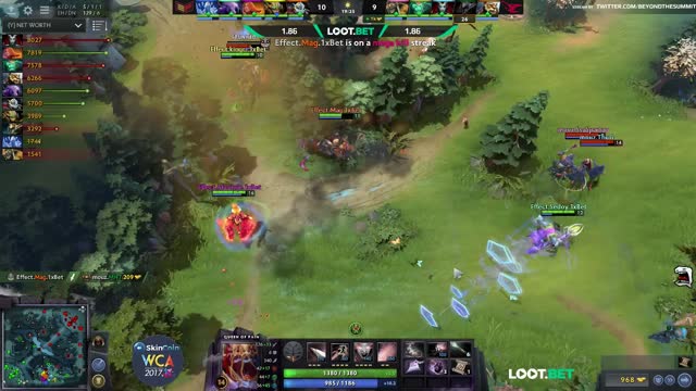 Afoninje gets a triple kill!