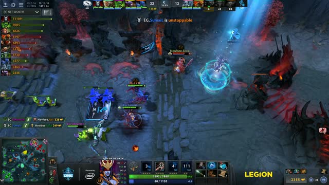 EG.Universe gets a triple kill!