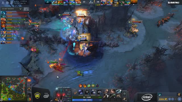 Fnatic.Moon kills Adroit.Bok!