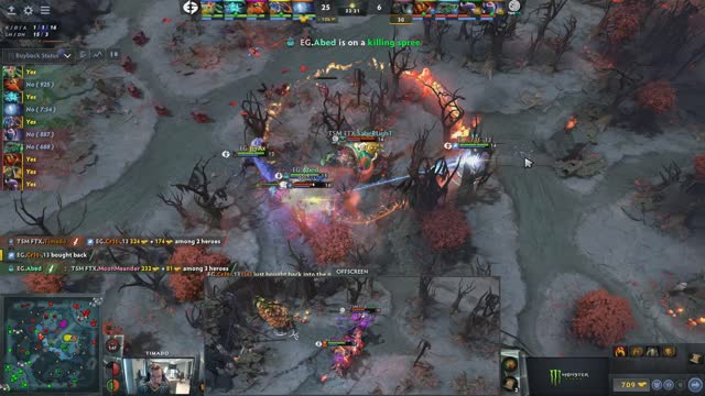 Arteezy gets a double kill!