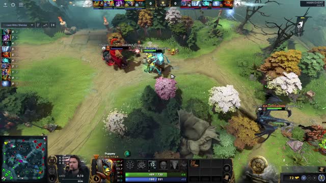 Secret.Puppey takes First Blood on TSpirit.Collapse!