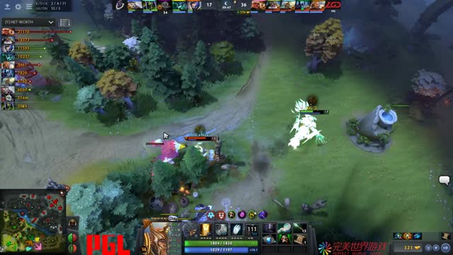 LGD gets 3 kills!