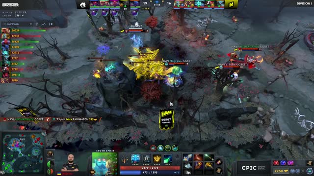 TSpirit and NAVI trade 1 for 1!