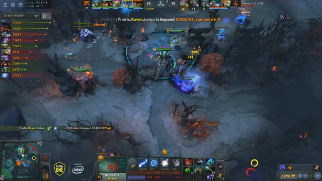 Fnatic gets 2 kills!