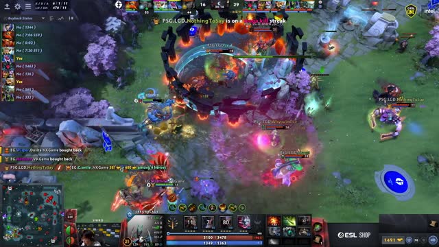 PSG.LGD gets 2 kills!