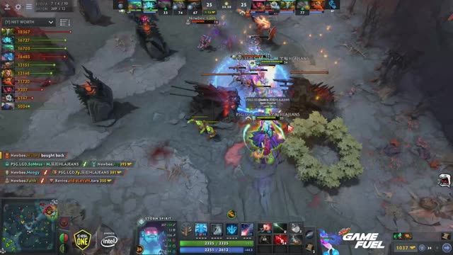 Newbee teamwipes PSG.LGD!