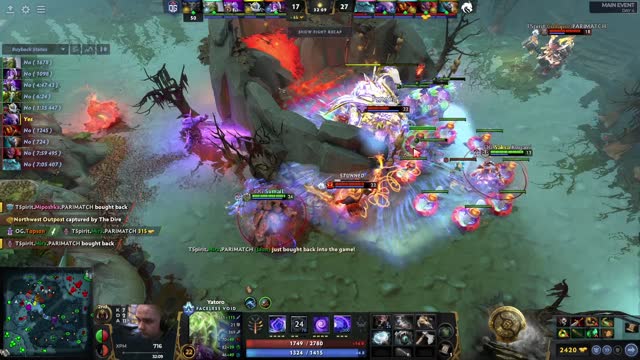 OG.Topson kills TSpirit.Mira!