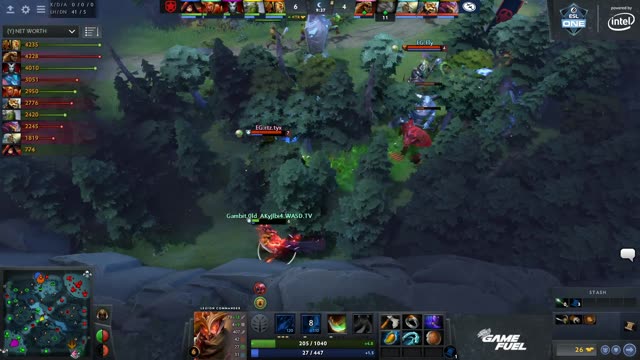 EG.Arteezy kills Vega.Afterlife!