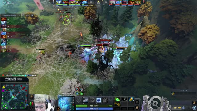 Flyby takes First Blood on PSG.LGD.y`!