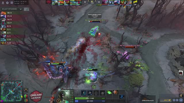 AhJit takes First Blood on Na`Vi.Crystallize!