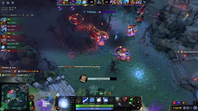 dream` gets a triple kill!