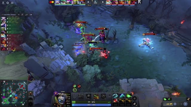 Arteezy takes First Blood on BetBoom.Save-!