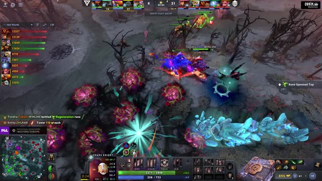 Tundra.Topson gets a double kill!