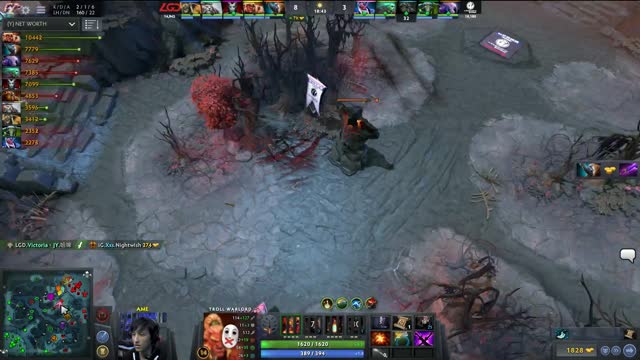 LGD gets 3 kills!