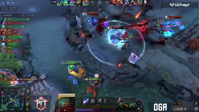 Frisk kills PSG.LGD.XinQ!