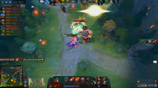 Faith kills EG.Arteezy!