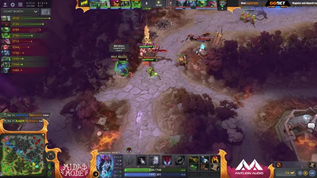 Dendi kills KheZu!