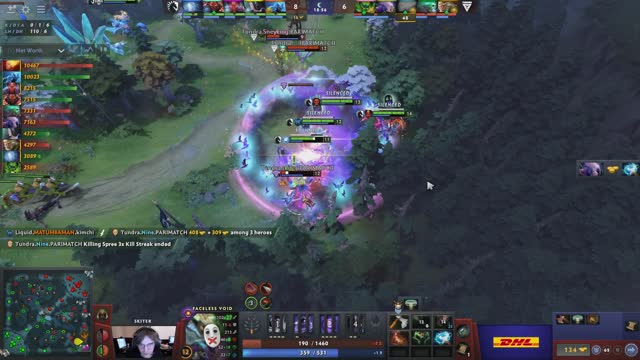 Secret.MATUMBAMAN gets a triple kill!