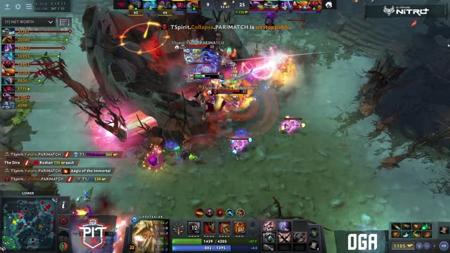 Collapse gets a triple kill!