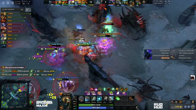 PSG.LGD.Chalice gets a double kill!