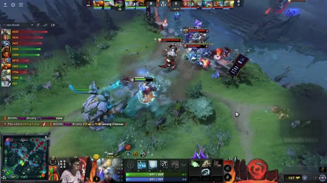 PSG.LGD.NothingToSay kills BOOM.Yopaj-!