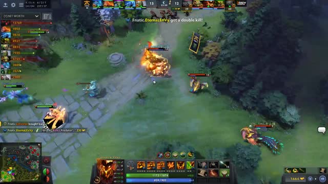 Fnatic.EternaLEnVy gets a double kill!