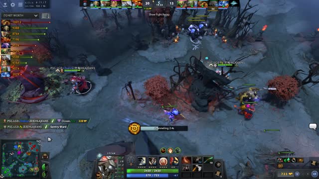 PSG.LGD.Chalice gets a double kill!