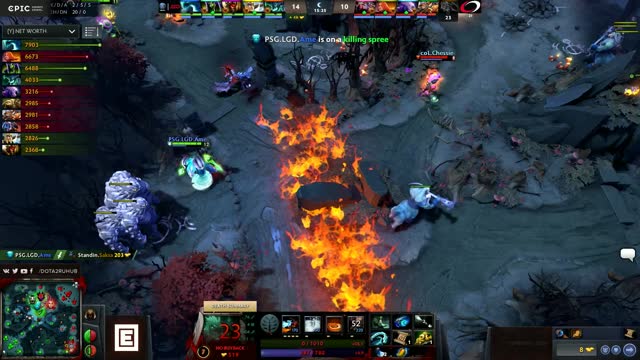 PSG.LGD gets 2 kills!